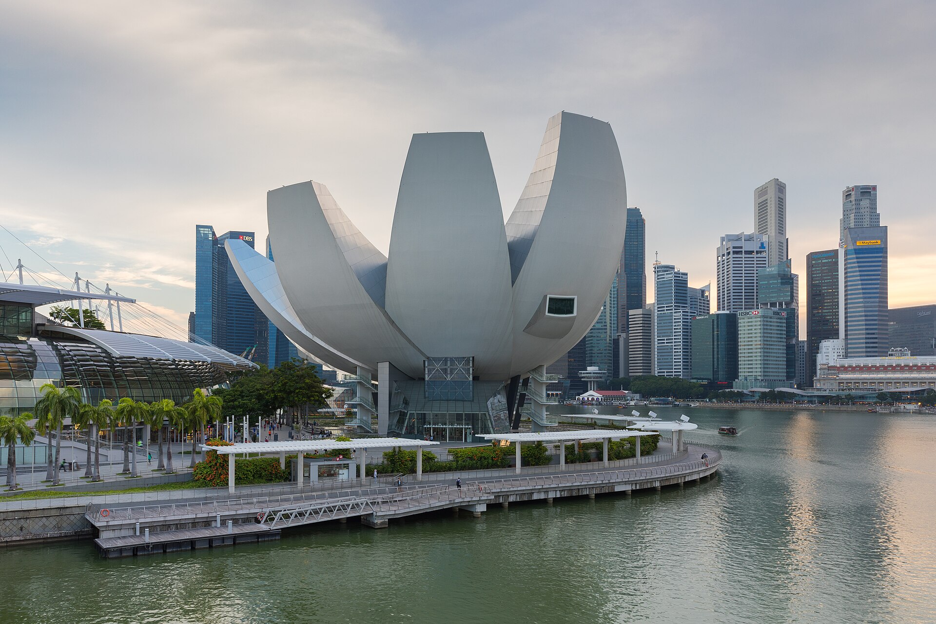Singapore skyline Marina Bay