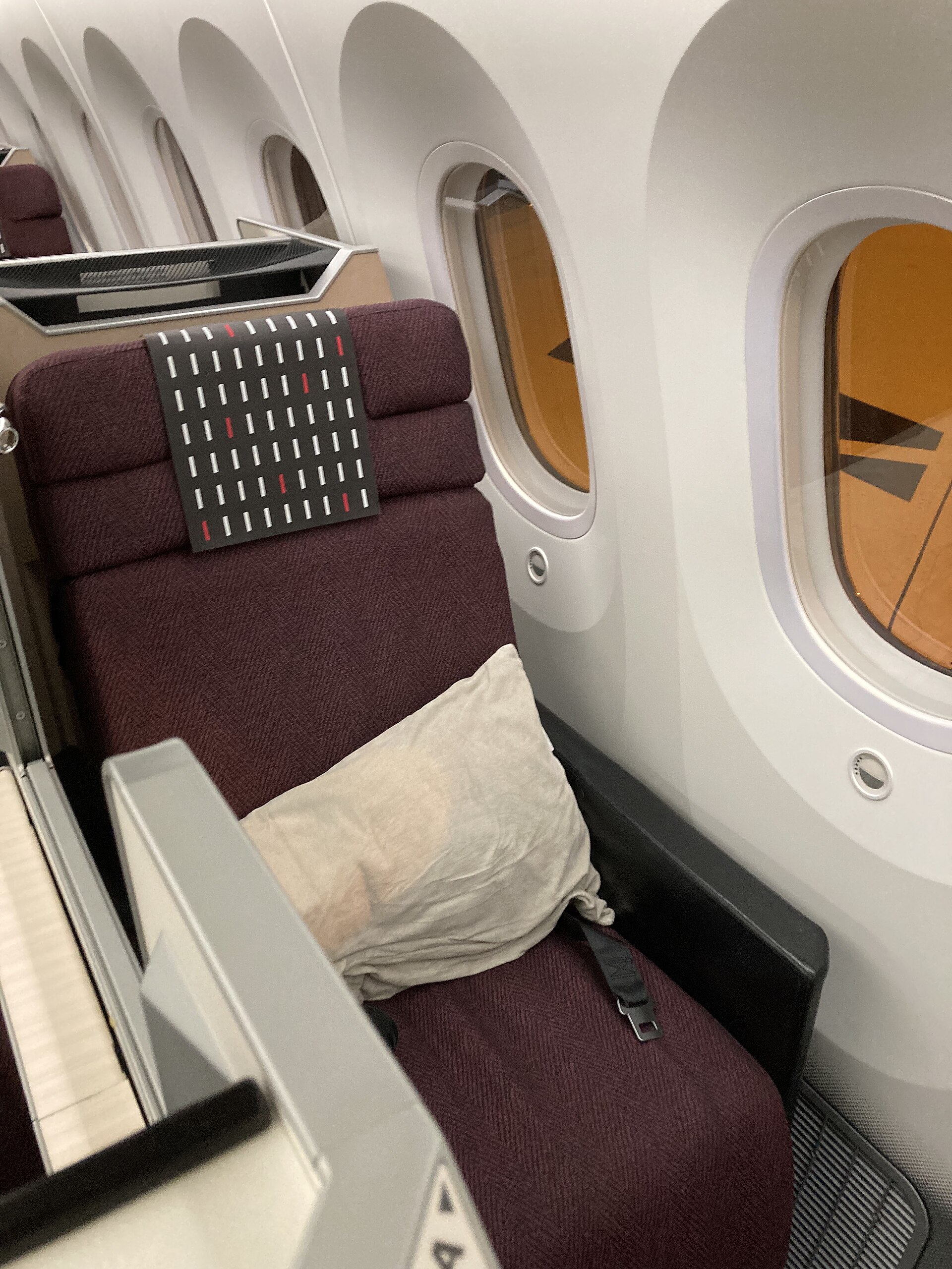 business class cabin seat