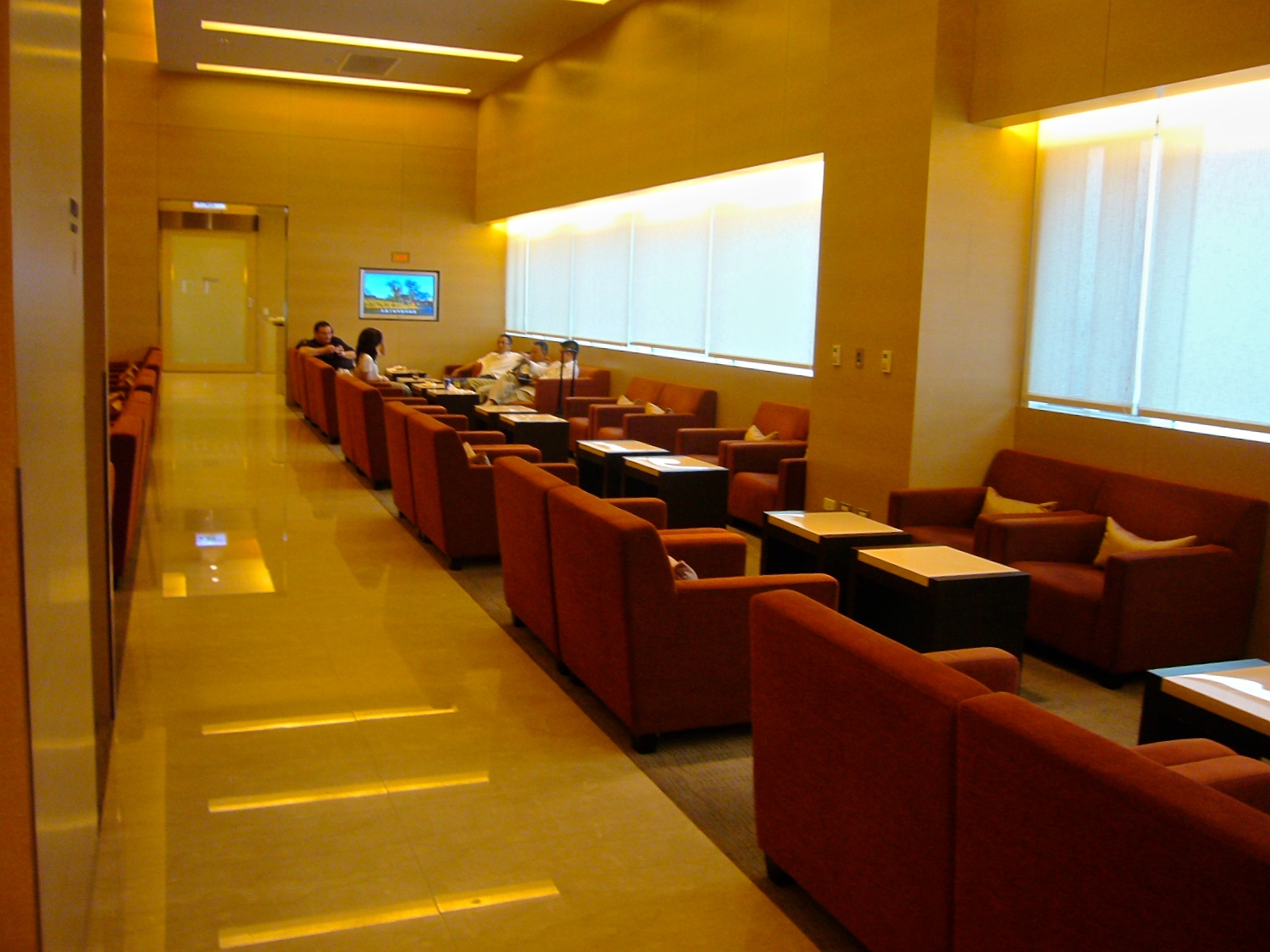 airline lounge interior