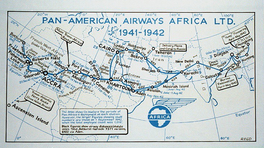 airline route map Asia