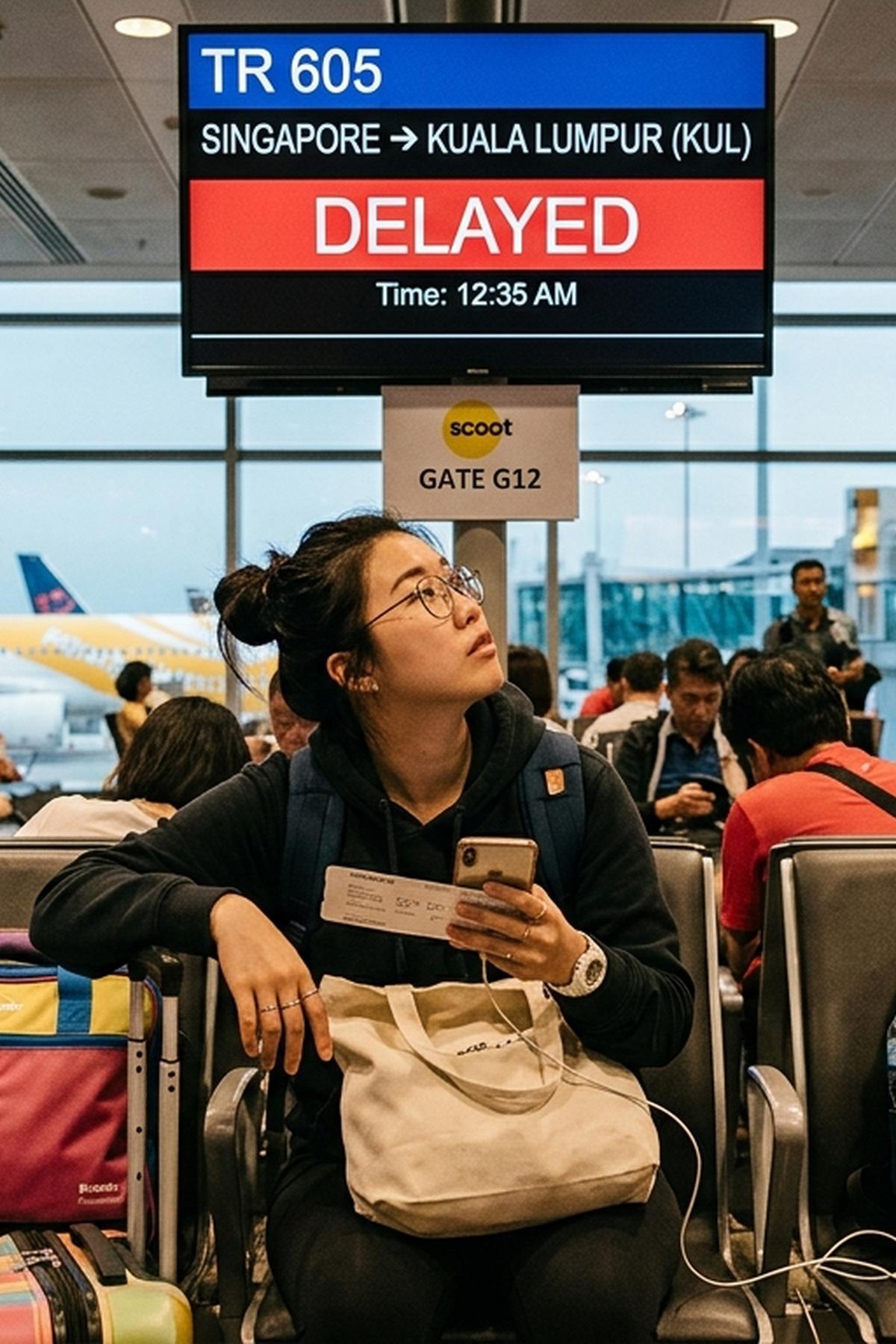What to Do If Your Budget Flight from Singapore Gets Delayed