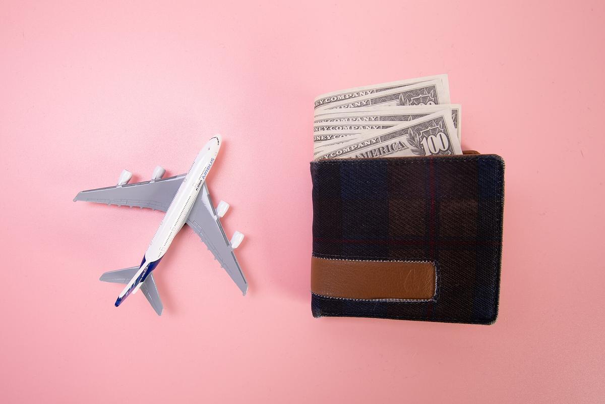 travel budget notebook currency