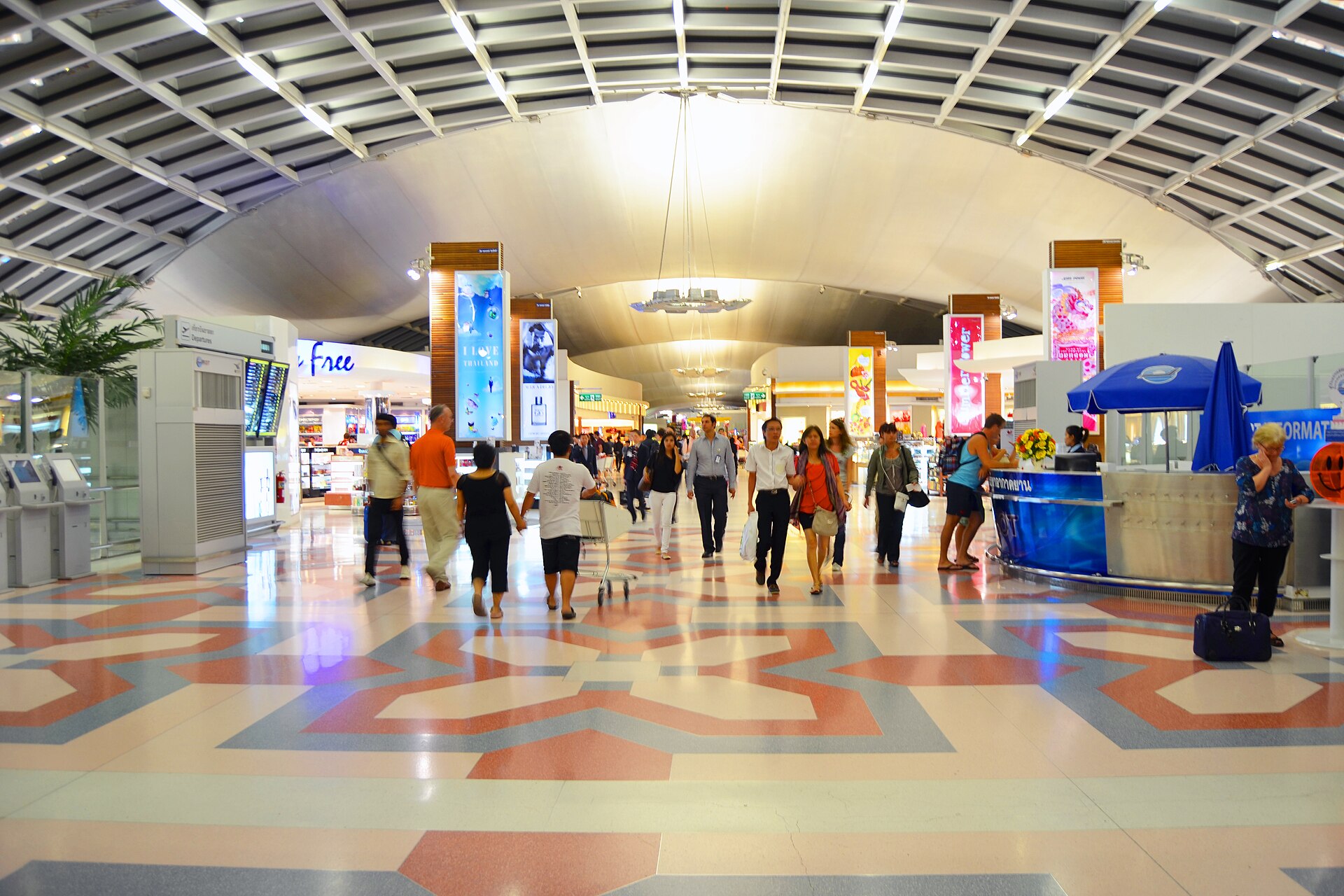 Suvarnabhumi airport interior